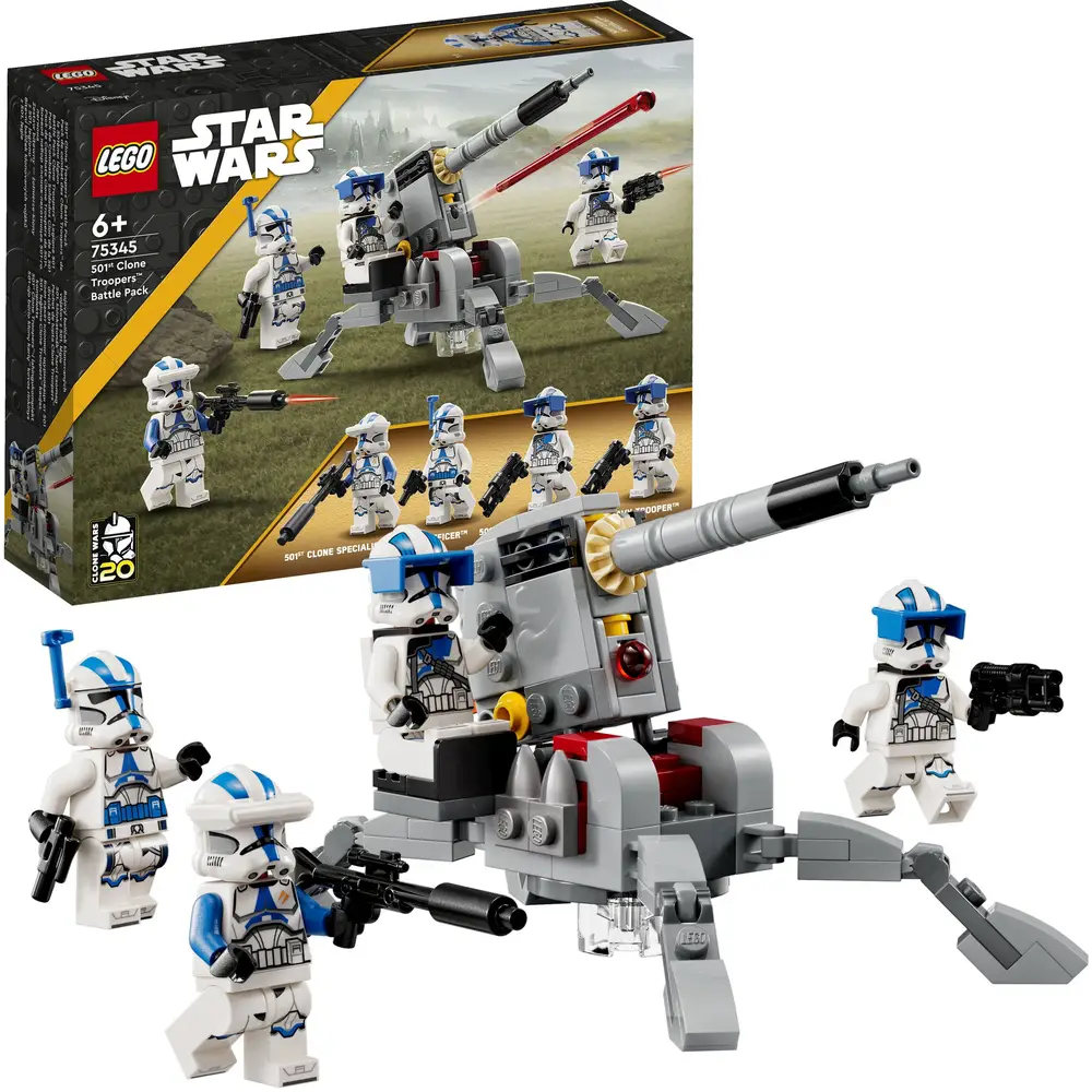 LEGO Star Wars 501st Clone Troopers Battle Pack Bauset mit Minifiguren - 75345