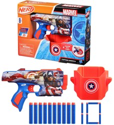 Hasbro Nerf Captain America Spielzeugblaster für Kinder