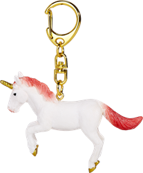 Mojo Fantasy Schlüsselanhänger Einhorn rot - 387475