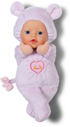 BABY born Kuschelmaus Plüschpuppe 26cm für Babys - weiches Spielzeug