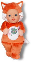 BABY born Babypuppe Fuchs 26 cm weiche Kuschelpuppe für Kinder
