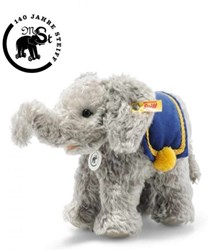 Steiff Kuscheltier Elefant - Plüschtier - 140 Jahre Kollektion - dunkelgrau
