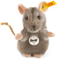 Steiff Kuscheltier Maus Piff grau - Plüschspielzeug 10 cm