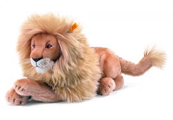 Steiff Kuscheltier Leo Löwe - Plüsch Löwe, blond, 45 cm