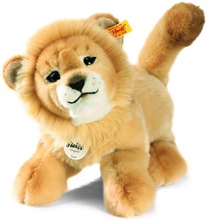 Steiff Kuscheltier Löwe Baby Leo Plüsch - 28 cm blond Spielzeug