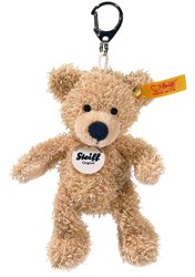 Steiff Plüsch Schlüsselanhänger Fynn Teddybär - beige - 12 cm - Kuscheltier