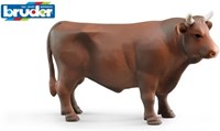 Bruder Stier Spielfigur Bauernhof Spielzeug Kunststoff