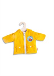 Heless Windjack Puppenkleidung wendbar 35-45cm gelbe Regenjacke