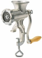 Westmark Fleischwolf - Hackfleischmaschine - Größe 8 - Gussstahl - silber