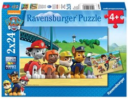 Ravensburger PAW Patrol Puzzle - Heldenhafte Hunde 2x24 Teile Karton
