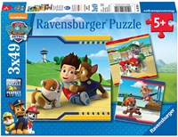 Ravensburger PAW Patrol Kinderpuzzle - Helden mit Fell 3x49 Teile Puzzle