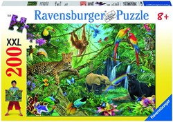 Ravensburger Puzzle Tiere Dschungel XXL Karton 200 Teile Kinder