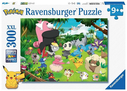 Ravensburger Pokemon Puzzle - Kinderpuzzle - 300 Teile XXL Format