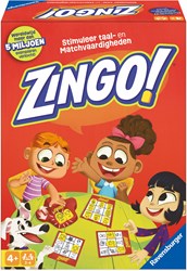 Ravensburger Kinderspiel Zingo Lernspiel für Kinder ab 4 Jahren