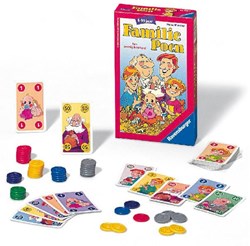 Ravensburger Kartenspiel Familie Poen - Reisespiel für Kinder