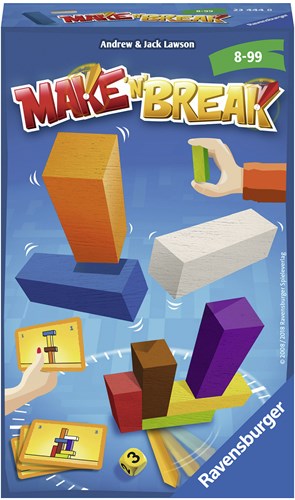 Ravensburger Make 'n Break Geschicklichkeitsspiel Reisespiel für unterwegs