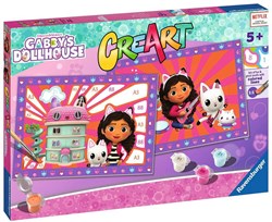 CreArt Schilderen op Nummer - Gabby's Poppenhuis