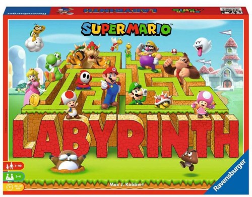 Ravensburger Super Mario Brettspiel Labyrinth - Familienspiel