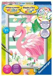 Ravensburger 286867 Flamingo Malen nach Zahlen