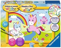 Ravensburger Malerei auf Lied Serie Classic E Einhorn Welt