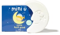 Mini U Badebombe Mond - bunte Sprudelbadekugel für Kinder
