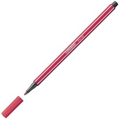 STABILO Premium Filzstift Pen 68 Dunkelrot - Kreativer Marker