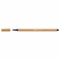Stabilo Filzstift Pen 68 dunkel ocker Premium Qualität kreativ