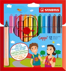 STABILO Cappi Filzstift Mehrfarbig 12, 1