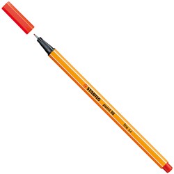 STABILO Fineliner point 88 0,4 mm hellrot - Kreativstift