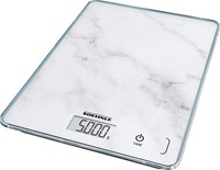 Leifheit digitale Küchenwaage Marmoroptik - bis 5 kg - präzise