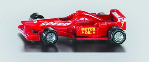 Siku Rennwagen F1 Spielzeugauto 1:55 Maßstab schwarz-blau