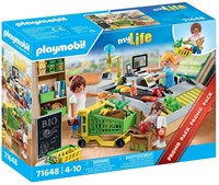 Playmobil Bio-Supermarkt Spielzeug Laden Stadtleben