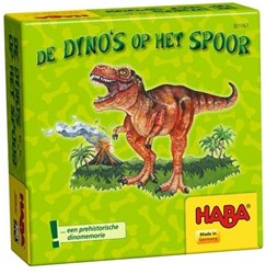 Haba Spiel Dinosaurier auf der Spur Memoryspiel ab 5 Jahren für Kinder