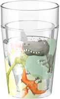 Haba Glitzerbecher Dinosaurier - Kinderbecher mit Glitzer und Dino-Motiv