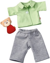 Haba Puppenkleidung Set Gute Nacht 30 cm - Pyjama und Teddybär