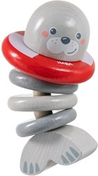 Haba Rassel Robbe Babyspielzeug Plüsch