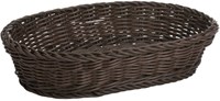 Westmark Brotkorb oval Kunststoff 32x23x7 cm braun vielseitig einsetzbar