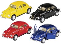 Goki Volkswagen Beetle die-cast Auto 1:32 - klassisches Spielzeugmodell
