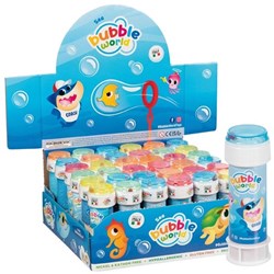Goki Seifenblasen - Ozean - Seifenblasenflasche 60 ml für Kinder