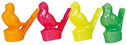 Goki Vogel Wasserpfeife - buntes Kunststoffspielzeug