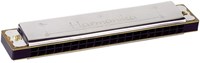 Goki Mundharmonika Blasinstrument mit 20 Tönen - Metall - Blau