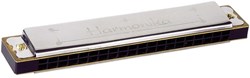 Goki Mundharmonika Blasinstrument mit 20 Tönen - Metall - Blau