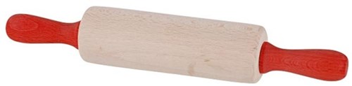 Goki Holz Nudelholz Kinder Spielzeug - Küchenzubehör 21cm