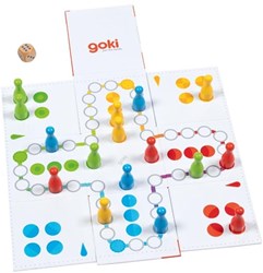 Goki XXL Ludo Brettspiel