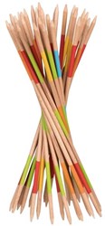 Goki Mikado Spiel - Holz Geschicklichkeitsspiel 27cm klassisch