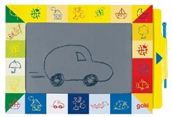Goki Zaubertafel magisches Zeichenbrett - kreativer Spielspaß für Kinder