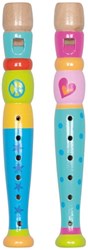 Goki Blockflöte Holz Musikinstrument für Kinder und Anfänger