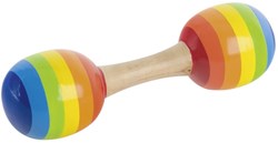 Goki Holz Doppelmaracas Musikinstrument für Kinder