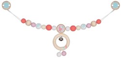 Goki Kinderwagenkette Papageientaucher - Baby Spielzeug Wagenkette