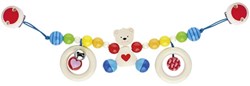 Goki Kinderwagenkette - Herzbär Baby Spielzeug Zubehör
